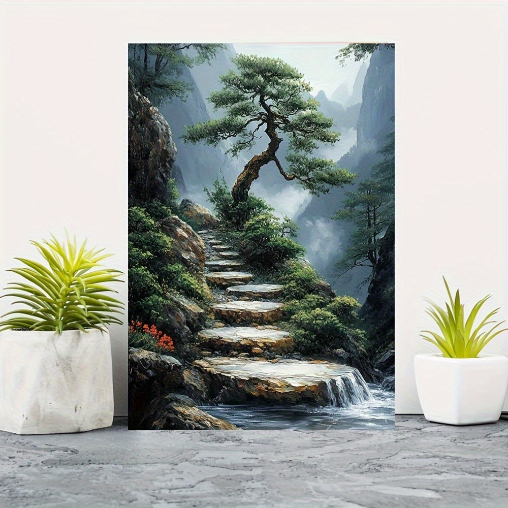 لوحة فنية على قماش كانفاس بتصم - مراجعة Bonsai Vertical Garden وسعره