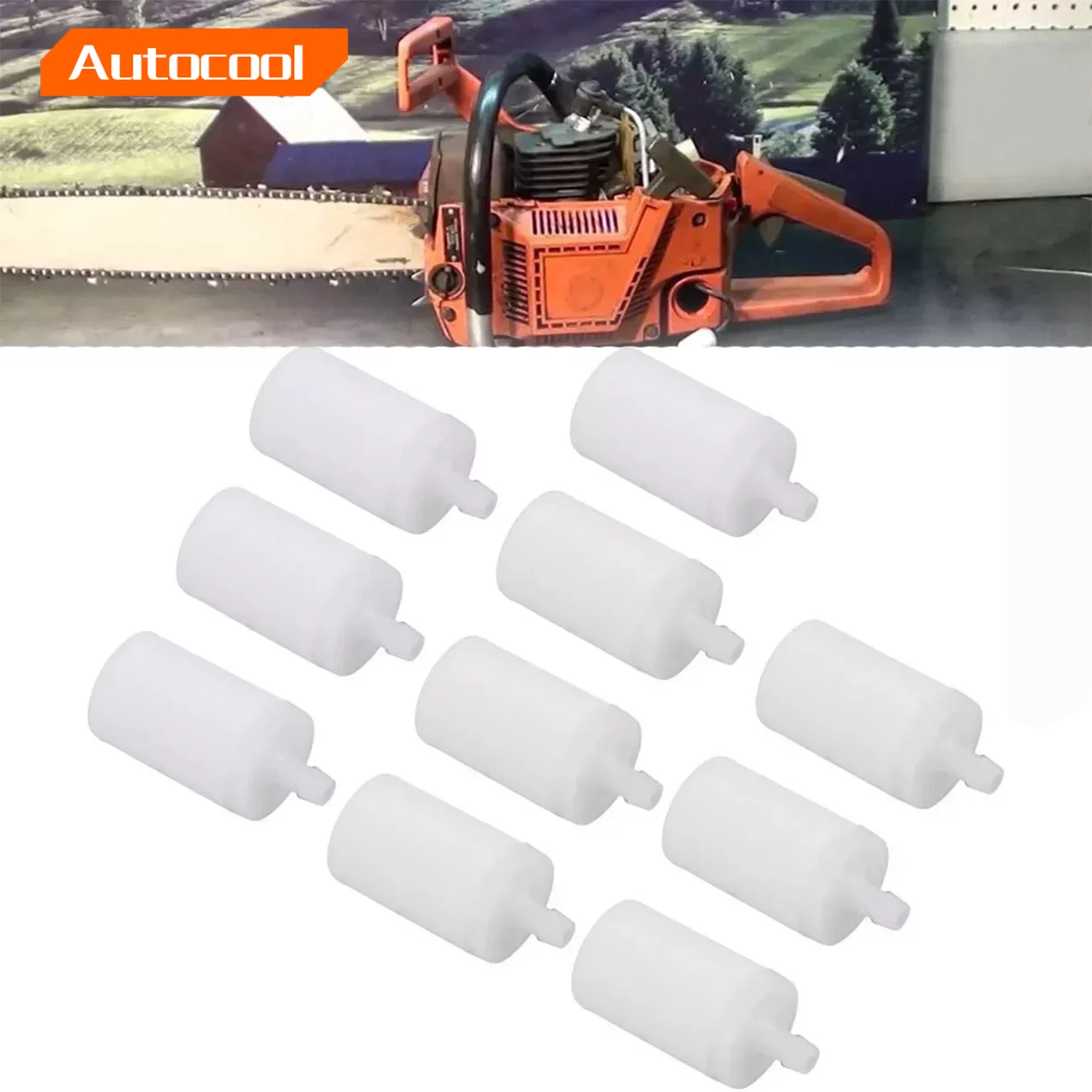 10 قطعة مرشحات الوقود بالمنشار - مراجعة Husqvarna Chainsaw 440 وسعره